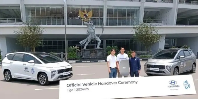 Dukung Sepak bola Indonesia, Hyundai  Bagikan 35  Unit Mobil ke Klub Peserta Kompetisi  Liga 1