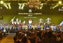Presiden Jokowi Hadiri Malam Puncak HUT Pertambangan dan Energi Ke-79