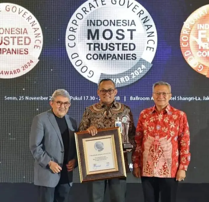 BNI Raih Predikat "The Most Trusted Companies" di Ajang Corporate Governance Perception Index Award 2024 BNI Raih Predikat "The Most Trusted Companies" di Ajang Corporate Governance Perception Index Award 2024