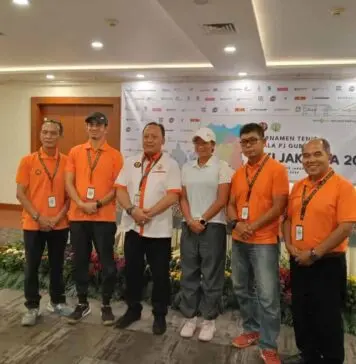 Ratusan Petenis Ikuti Turnamen Tenis Piala Pj Gubernur DKI