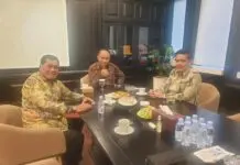 Temui Menkop, Nurdin Halid Laporkan Hasil Munas Dekopin