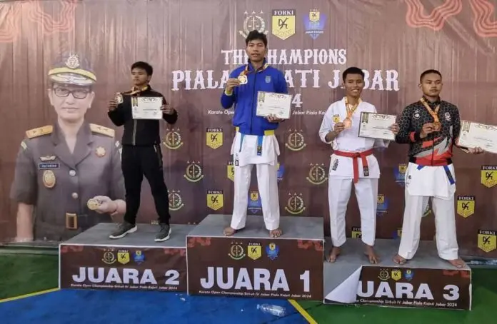 Rebut Medali Emas Sirkuit IV Jabar, Ivan Ghifary Karo Karo Berhak Tampil di  Kerjurnas Forki 2025