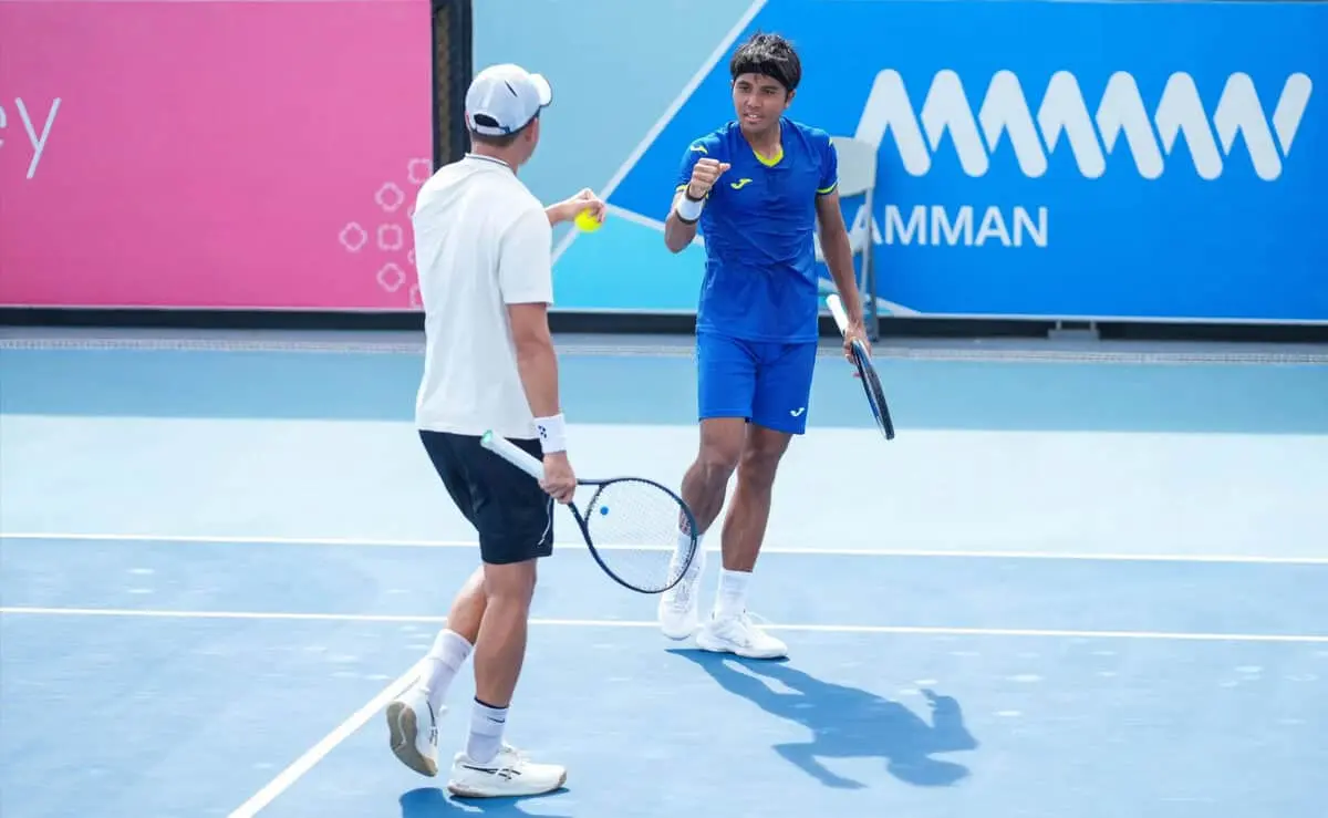 M-15 Amman Mineral Men's World Tennis Championship Seri 1:  Muhamad Rifqi Fitriadi Gagal ke Semifinal