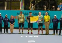 M-15 Amman Mineral Men’s World Tennis Championship 2024, Series 1: Cheng Peng Hsieh/Zijiang Yang Juara Ganda Putra