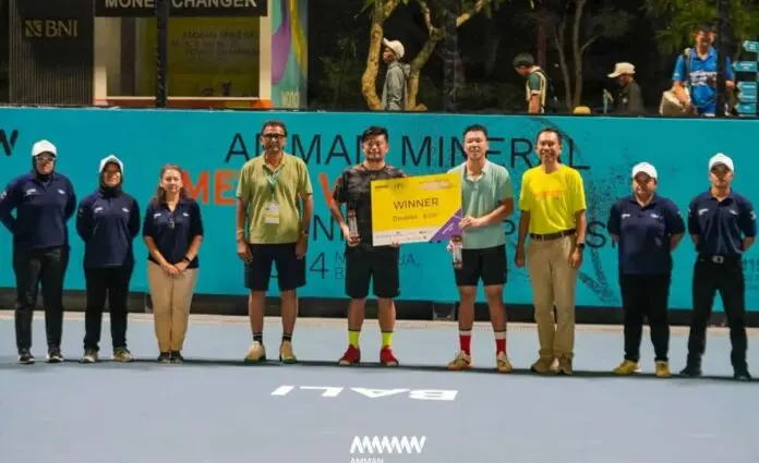M-15 Amman Mineral Men's World Tennis Championship 2024, Series 1: Cheng Peng Hsieh/Zijiang Yang Juara Ganda Putra