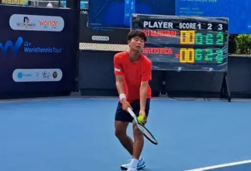 M-15 Amman Mineral Men's World Tennis Championship 2024 Seri 2 : Matsuoka Hayato Tantang Arthur Weber di Final Tunggal Putra M-15 Amman Mineral Men's World Tennis Championship 2024 Seri 2 : Matsuoka Hayato Tantang Arthur Weber di Final Tunggal Putra