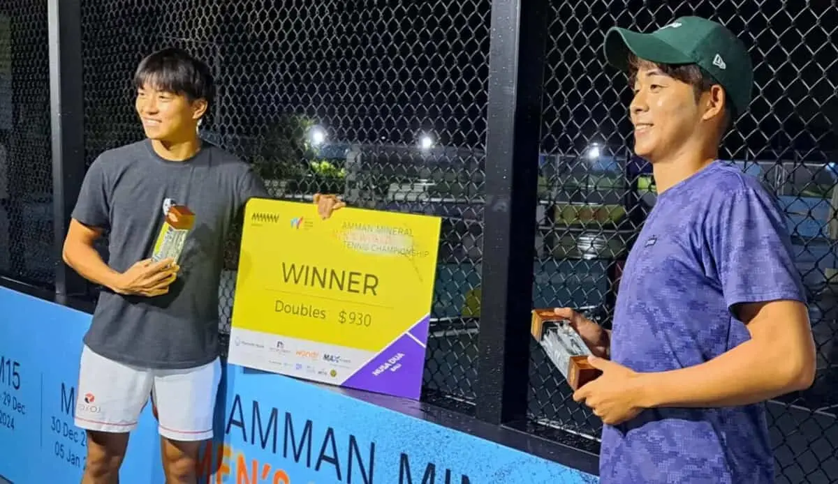 M-15 Amman Mineral Men's World Tennis Championship 2024 Seri 2 : Gelar Tunggal Putra Milik Hayato Matsuoka M-15 Amman Mineral Men's World Tennis Championship 2024 Seri 2 : Gelar Tunggal Putra Milik Hayato Matsuoka