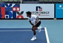 M-25 Amman Mineral Men's World Tennis Championship 2024 : M  Rifqi Fitriadi Melaju ke Babak Kedua