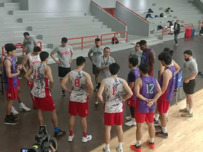 Timnas Basket Putra Tetap Optimis Raih Kemenangan di Dua Laga Sisa Timnas Basket Putra Tetap Optimis Raih Kemenangan di Dua Laga Sisa