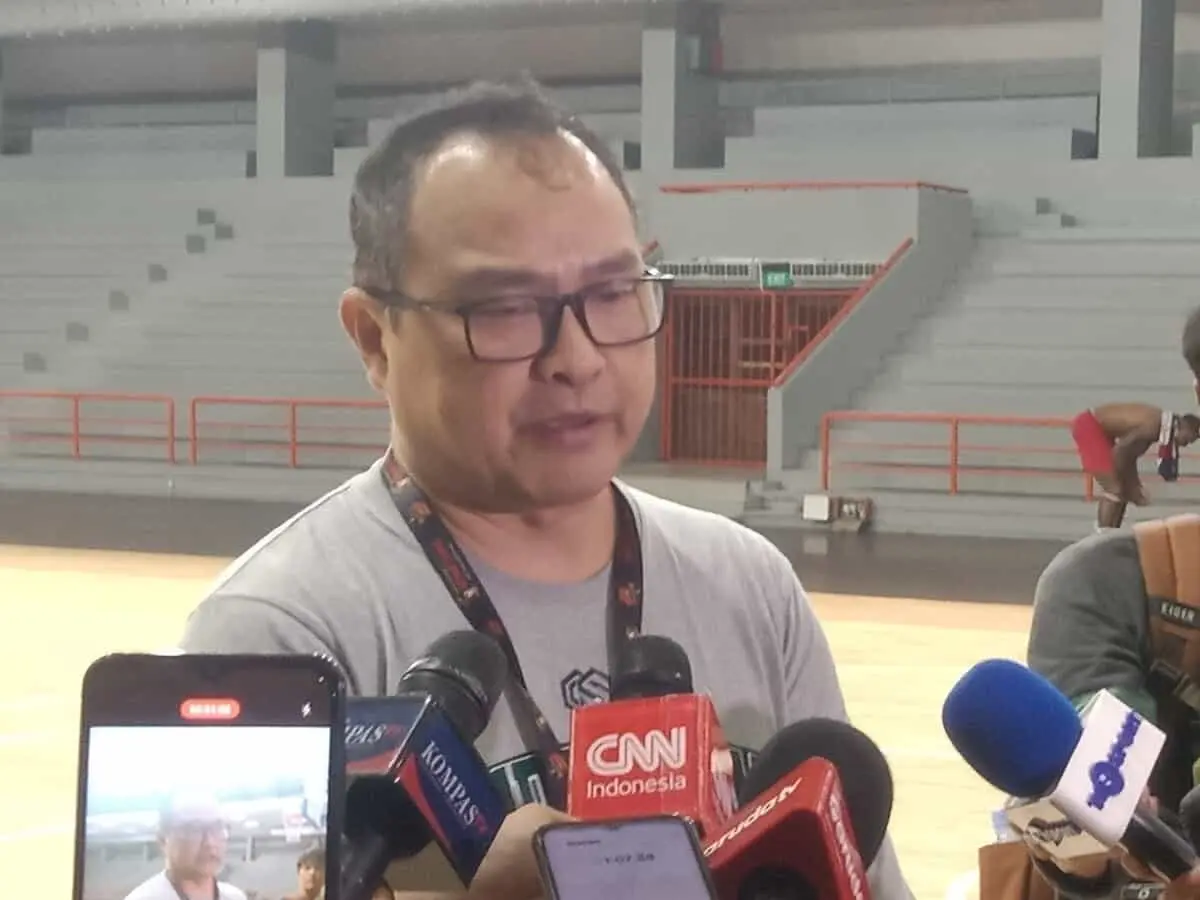Timnas Basket Putra Tetap Optimis Raih Kemenangan di Dua Laga Sisa Timnas Basket Putra Tetap Optimis Raih Kemenangan di Dua Laga Sisa