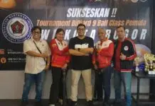 Dua Pebiliar SIWO PWI DKI Jakarta Tembus Babak 16 Besar Turnamen Biliar 9 Ball Class Pemula PWI Kota Bogor Dua Pebiliar SIWO PWI DKI Jakarta Tembus Babak 16 Besar Turnamen Biliar 9 Ball Class Pemula PWI Kota Bogor