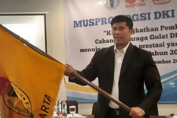 Gulat DKI Jakarta Tetap Fokus Berlatih di Bulan Ramadhan Gulat DKI Jakarta Tetap Fokus Berlatih di Bulan Ramadhan
