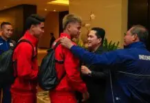 Erick Thohir Lepas Pemain Timnas ke Australia