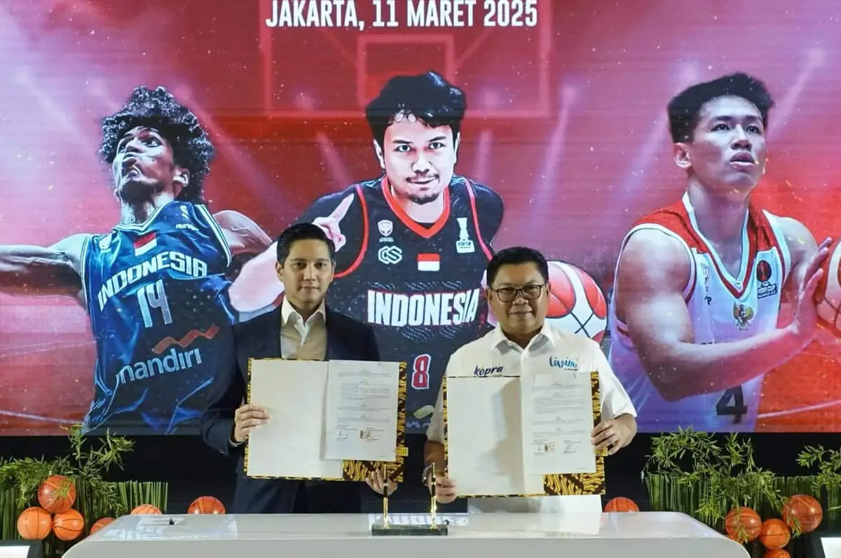 DPP Perbasi dan Bank Mandiri Sepakat Perkuat Ekosistem Bola Basket Indonesia di Level Internasional