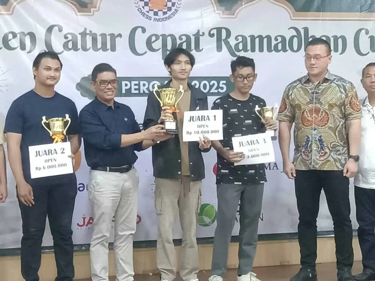 Nayaka Budhidarma Terbaik di  Turnamen Catur Ramadhan Cup 2025, Jadi Modal Bagus untuk SEA Games 2025