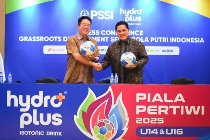 Grassroots Development Sepak Bola Putri, PSSI dan Djarum Foundation Gelar HYDROPLUS Piala Pertiwi U-14 dan U-16 2025-2027 Grassroots Development Sepak Bola Putri, PSSI dan Djarum Foundation Gelar HYDROPLUS Piala Pertiwi U-14 dan U-16 2025-2027