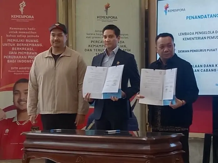 Dorong Transformasi Industri Basket Nasional , LPDUK dan PERBASI Teken MoU Strategis