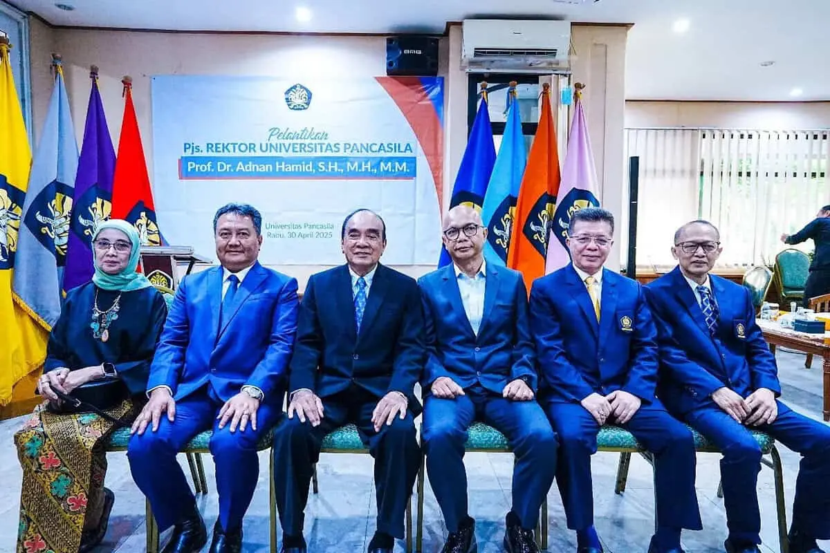 Pelantikan Pjs. Rektor Universitas Pancasila: Prof. Dr. Adnan Hamid Siap Jalankan Amanah