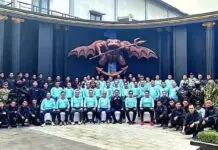 Kopaska Gelar Olahraga Bersama Prajurit Aktif dan Purnawirawan