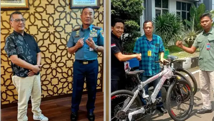 Panglima Armada RI Dukung Fun Bike PWI Jaya, Sumbang 5 Sepeda MTB sebagai Doorprize Panglima Armada RI Dukung Fun Bike PWI Jaya, Sumbang 5 Sepeda MTB sebagai Doorprize