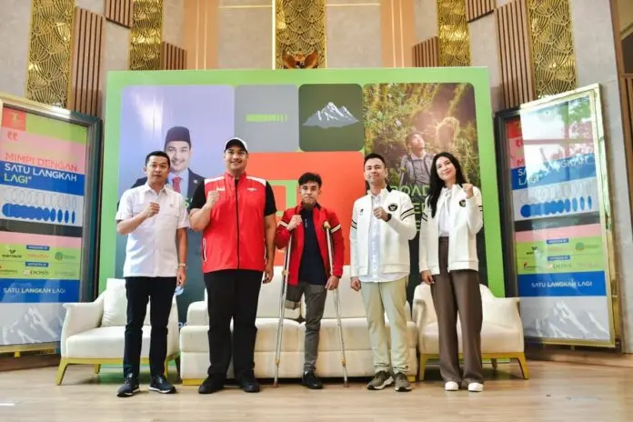 Dukung Gerakan “Satu Langkah Lagi" Anggi Wahyuda Capai Everest, Menpora Dito: Sangat Menginspirasi Generasi Muda Indonesia Dukung Gerakan “Satu Langkah Lagi" Anggi Wahyuda Capai Everest, Menpora Dito: Sangat Menginspirasi Generasi Muda Indonesia
