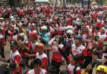 Ribuan Pesepeda Meriahkan Fun Bike SIWO PWI Jaya di Hari Kebangkitan Nasional 2025