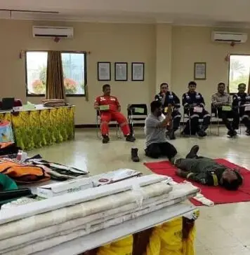 Gandeng Disnaker dan PMI, PetroChina International Jabung Konsisten Gelar Pelatihan P3K Secara Berkelanjutan Gandeng Disnaker dan PMI, PetroChina International Jabung Konsisten Gelar Pelatihan P3K Secara Berkelanjutan