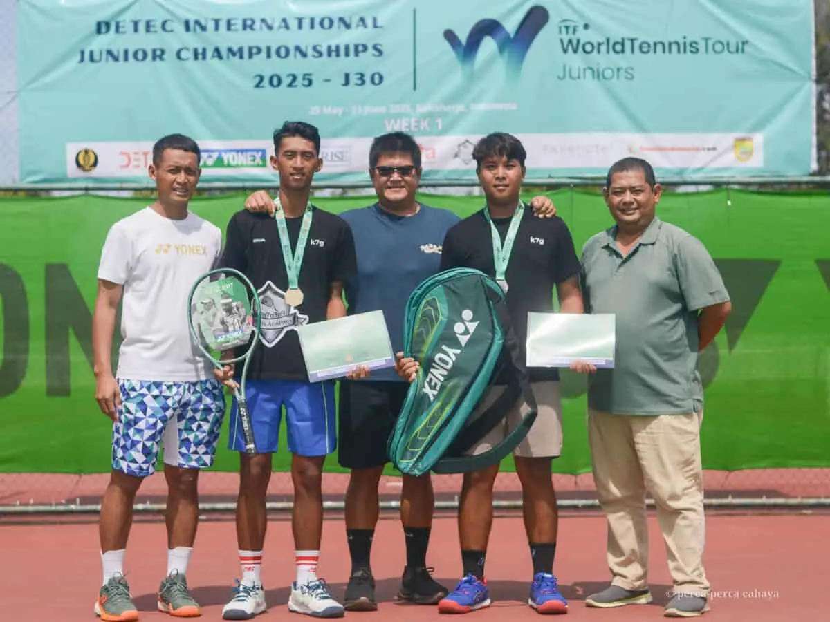 Petenis Indonesia Rajai Seri Pertama Detec International Junior Championship J30