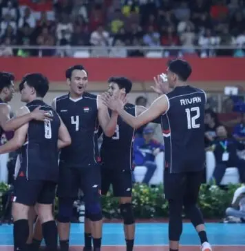 SEA V League 2025 Leg 2 : Timnas Voli Indonesia Tinggal Selangkah Lagi Juara Leg 2