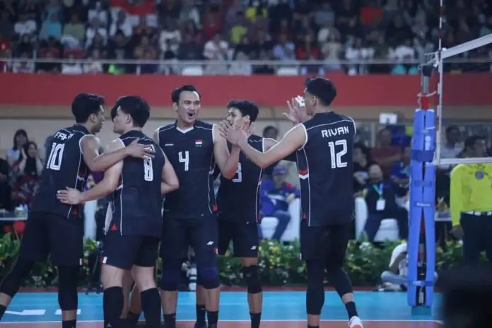 SEA V League 2025 Leg 2 : Timnas Voli Indonesia Tinggal Selangkah Lagi Juara Leg 2