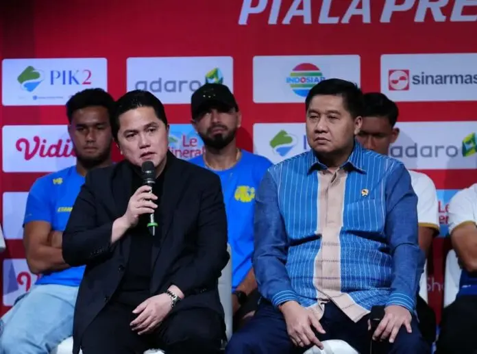 Erick Thohir: Piala Presiden 2025 Harus Jadi Event Membanggakan Dalam dan Luar Negeri
