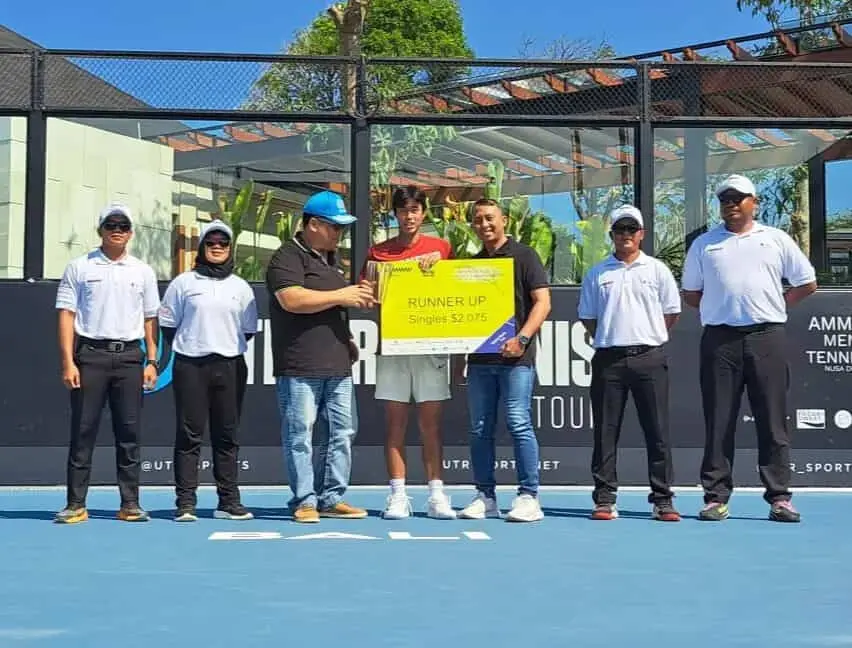 Amman Men's World Tennis Tour Championship Seri Pertama: Max Basing Juara, Nathan Runner Up Amman Men's World Tennis Tour Championship Seri Pertama: Max Basing Juara, Nathan Runner Up
