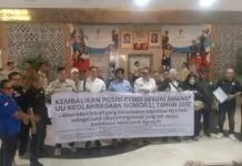 Buktikan Sebagai Pihak Paling Sah Kelola Tenis Meja di Tanah Air,  PB PTMSI Bersama Seluruh Pengprov Datangi Kemenpora dan KOI