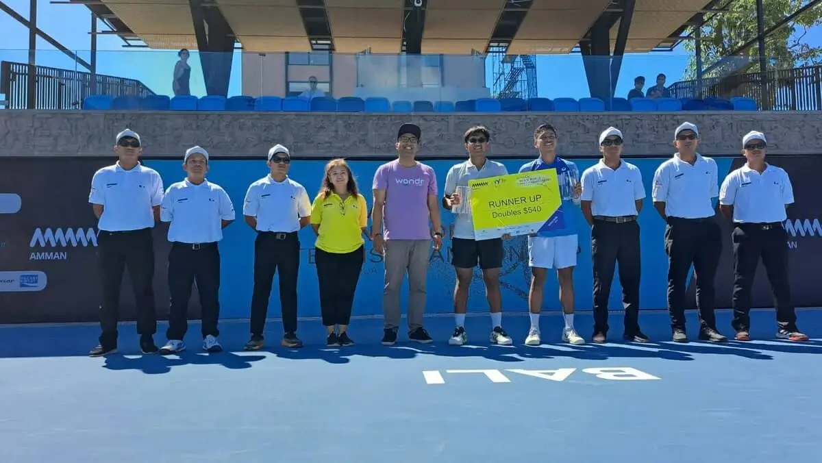 Amman Men's World Tennis Tour Championship Seri Kedua : Gunawan /Renaldi  Gagal Raih Gelar Ganda Putra