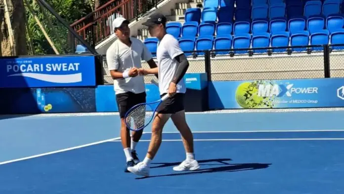 Amman Men's World Tennis Championship Seri Keempat M-25 : Anthony Susanto/Alexander Chang Gagal ke Final