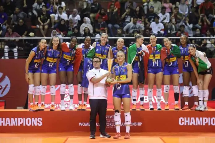 Italia Juara Dunia Voli Putri U-21 FIVB 2025