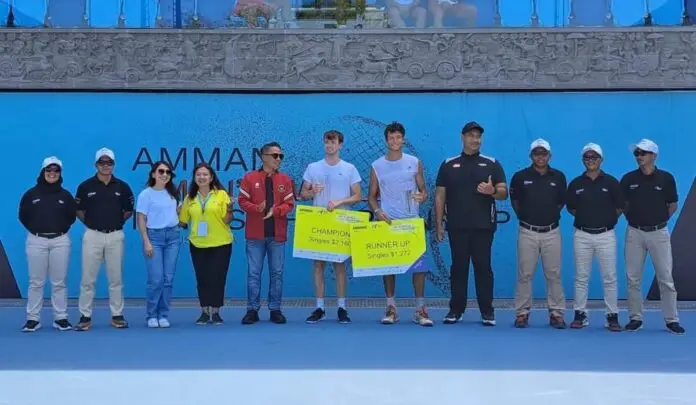 Max Basing Raih Juara Amman Men's World Tennis Championship Seri Kedua Max Basing Raih Juara Amman Men's World Tennis Championship Seri Kedua