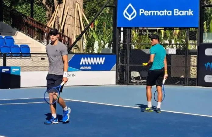 Amman Men's World Tennis Championship Seri Ketiga M-15: Anthony Susanto/Alexander Chang Melaju ke Putaran Kedua