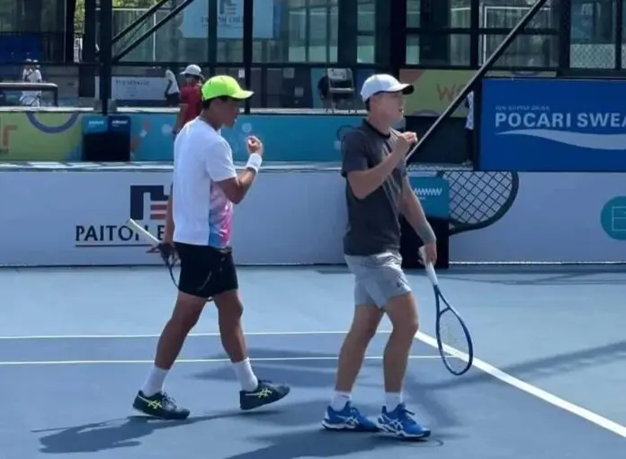 Amman Men's World Tennis Championship Seri Ketiga M-25 : Anthony Susanto/Alexander Chang Jaga Peluang Juara di M-25