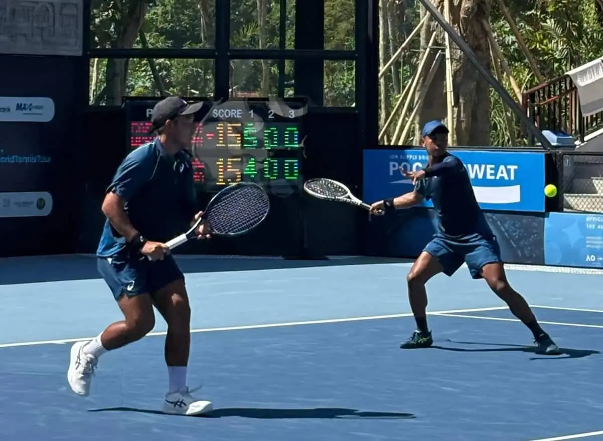 Amman Men's World Tennis Championship Seri Keempat M-25 : Anthony Susanto dan Gunawan Trismuwantara/Lucky Candra Kalah di Babak Pertama