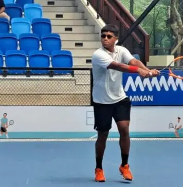 Amman Men’s World Tennis Championship Seri Kelima : Renaldi Aqila Arifadli Salim Gagal Atasi Stefan Storch