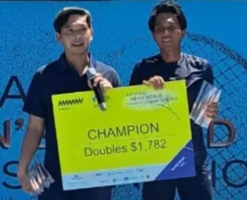 Amman Men's World Tennis Championship Seri VII M-25 : Christo/Rifqi Juara Ganda Putra