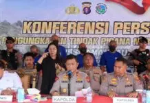 Polisi Gagalkan Penyelundupan 46,7 Kg Sabu di Kalteng, 885 Ribu Jiwa Terselamatkan