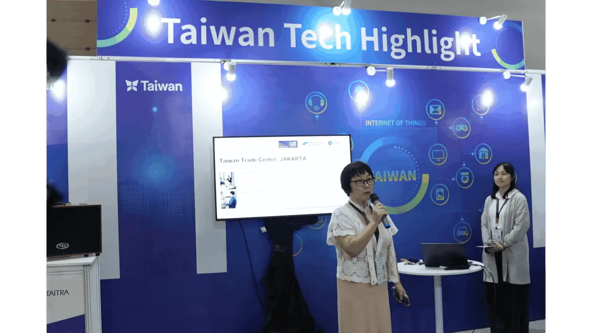 Pavilion Taiwan Debut di INTI 2025: 15 Inovator Taiwan Perkuat Kolaborasi dalam Solusi AI, Cloud, XR, dan Keamanan Siber untuk Pasar Indonesia Pavilion Taiwan Debut di INTI 2025: 15 Inovator Taiwan Perkuat Kolaborasi dalam Solusi AI, Cloud, XR, dan Keamanan Siber untuk Pasar Indonesia
