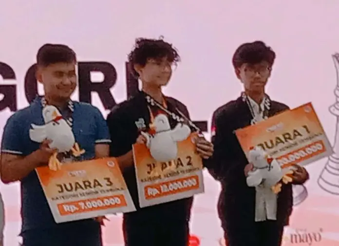 FM Fabian Glen dan WIM Ivana Lasama Kunci Gelar Juara JAPFA Chess Festival 2025 FM Fabian Glen dan WIM Ivana Lasama Kunci Gelar Juara JAPFA Chess Festival 2025