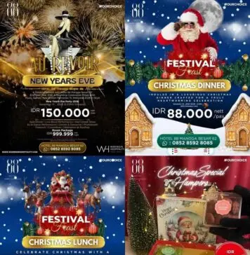 Hotel 88 Mangga Besar 62 Hadirkan Christmas Feast, Christmas Hamper, dan AU REVOIR untuk Menutup Akhir Tahun 2025