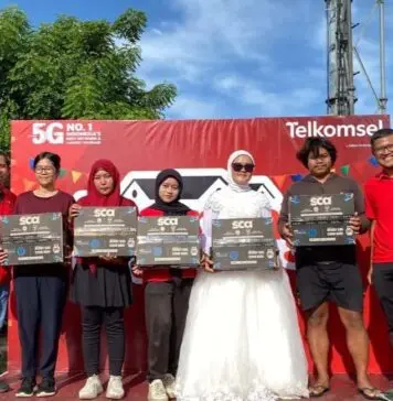 Kampung Telkomsel Hadirkan Hiburan Digital dan Kebersamaan Warga Cipondoh Tangerang