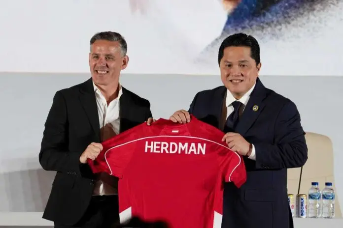 Erick Thohir : Sepak Bola Indonesia Harus Bersatu Dukung John Herdman Erick Thohir : Sepak Bola Indonesia Harus Bersatu Dukung John Herdman