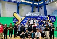 PB PTMSI Gelar Kejuaraan Nasional PTMSI BERSATU CUP