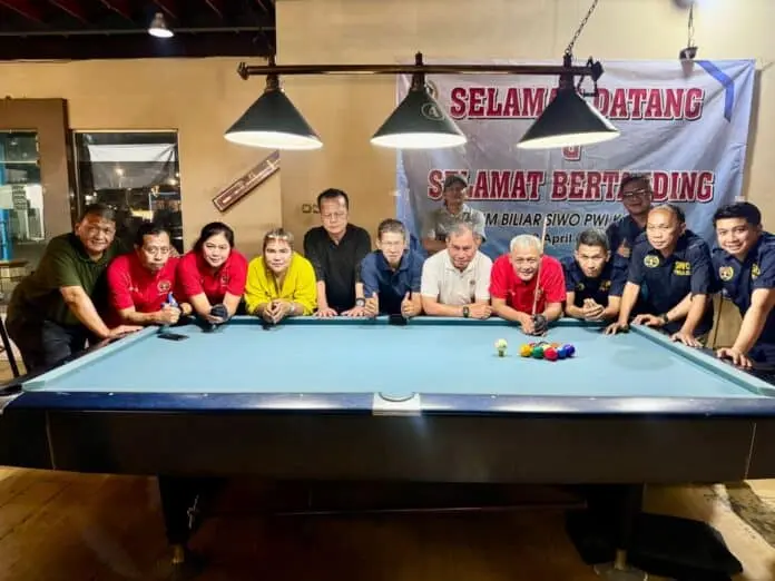 Tim Biliar PWI Kalsel Tundukan PWI DKI Jakarta 3-2 dalam Laga Ujitanding